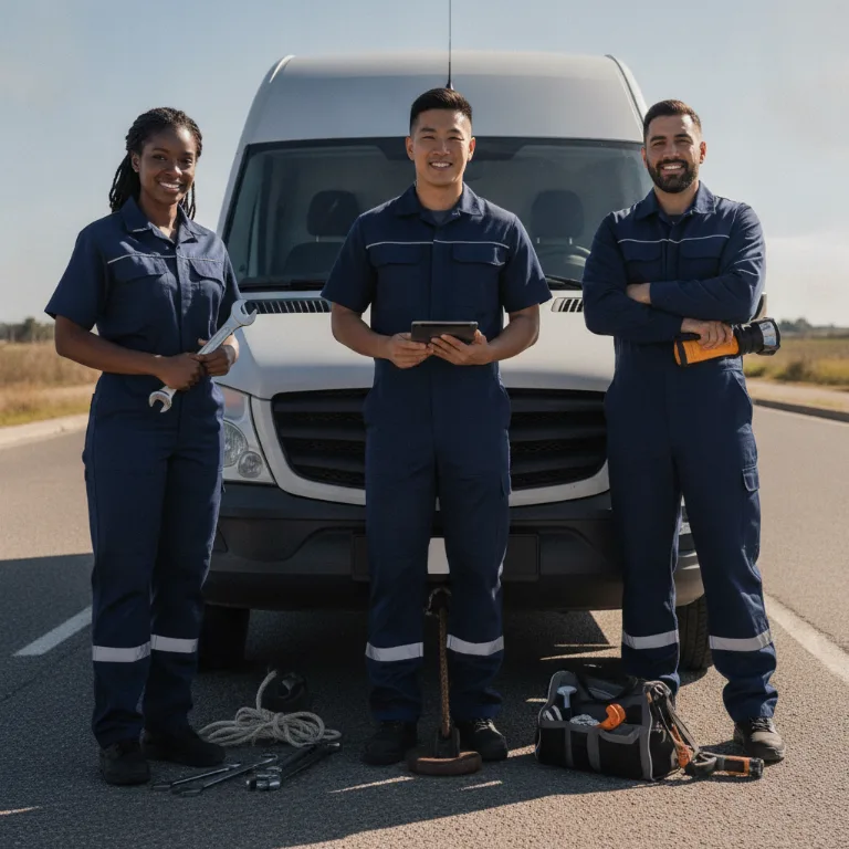 Abschleppdienst Team in Heiligenhaus